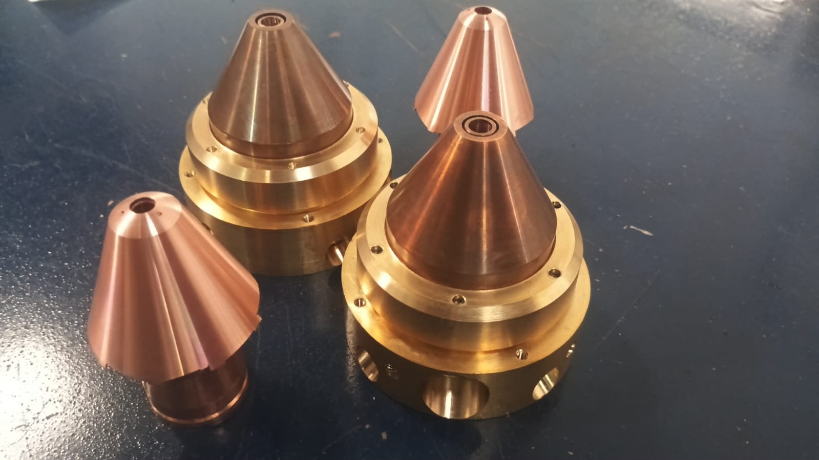 Copper and brass precision components and assemblies